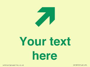 Custom Safe Condition inverse: Green Up right arrow